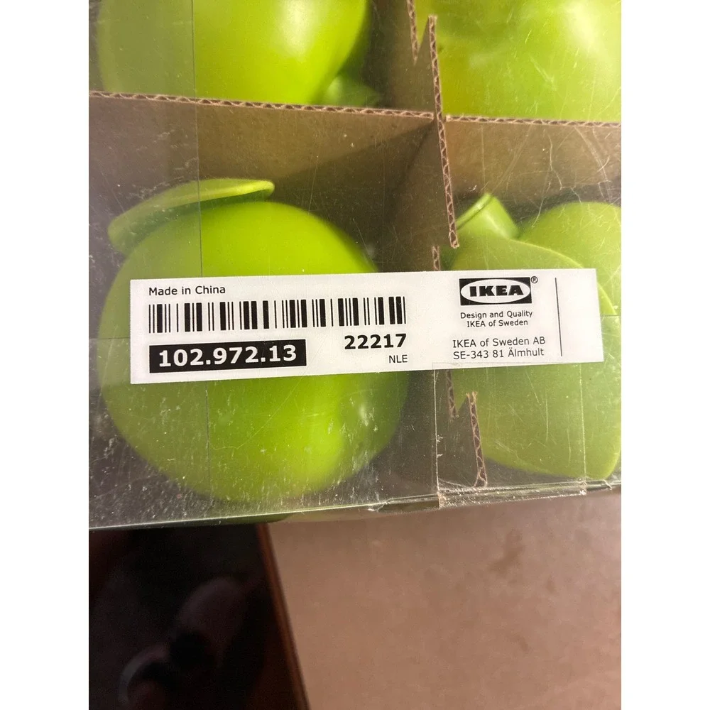 IKEA Solvinden Green Apple‎ 12 Light Covers Cute Kitschy new in box READ